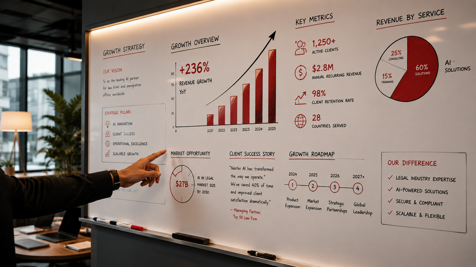 Business growth strategy — lead generation, marketing automation, and growth consultancy
